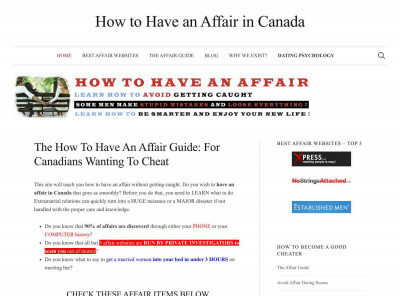 MarriedDateLink Review - How to Have an Affair in Canada MarriedDateLink Review - How to Have an Affair in Canada