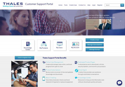 Thales Support Portal Thales Support Portal