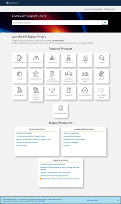 Contact LexisNexis Customer Support Contact LexisNexis Customer Support