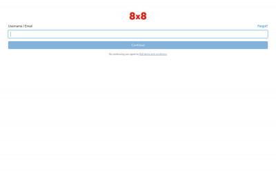 8x8 Login 8x8 Login