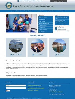 Licensee Login - NV Board of Occupational Therapy Licensee Login - NV Board of Occupational Therapy