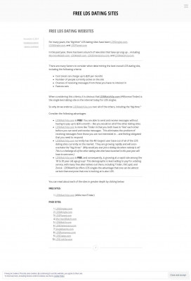 LDSMatchUp.com - Free LDS Dating Sites - WordPress.com LDSMatchUp.com - Free LDS Dating Sites - WordPress.com