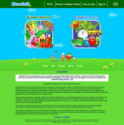 Starfall Education: Kids Games, Movies, & Books K-3 Starfall Education: Kids Games, Movies, & Books K-3