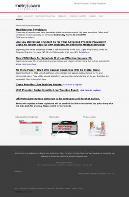 Cigna for HCP Webinars - MetroCare Physicians Cigna for HCP Webinars - MetroCare Physicians