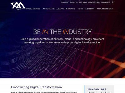 AT&T, Verizon, and Others Adopting MEF LSO APIs for Business ... AT&T, Verizon, and Others Adopting MEF LSO APIs for Business ...
