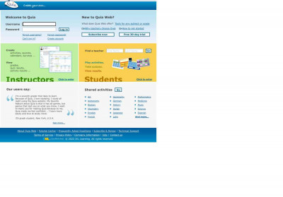 Student Zone - Quia Student Zone - Quia