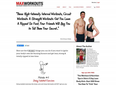 MAX Workouts by Shin Ohtake - High-Intensity Workout ... MAX Workouts by Shin Ohtake - High-Intensity Workout ...