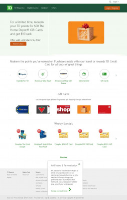 TD Rewards TD Rewards