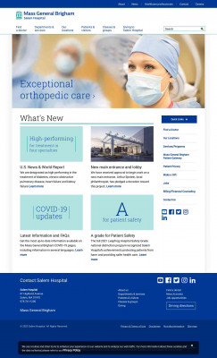 Salem Hospital - North Shore Physicians & Surgery Salem Hospital - North Shore Physicians & Surgery