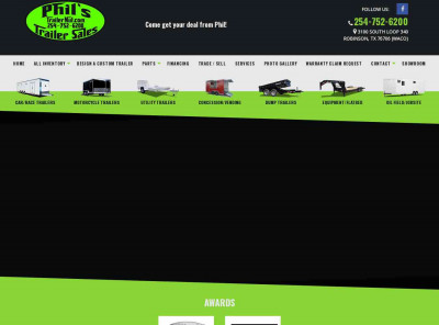Haulmark # 1 dealer award - Phils Trailer Sales Haulmark # 1 dealer award - Phils Trailer Sales