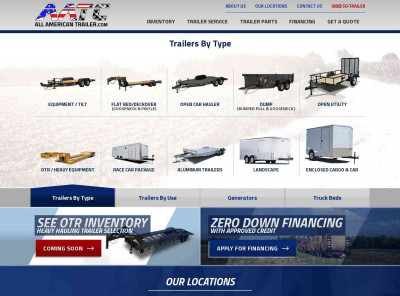 Florida's Largest Trailer Dealer | All American Trailer ... Florida's Largest Trailer Dealer | All American Trailer ...