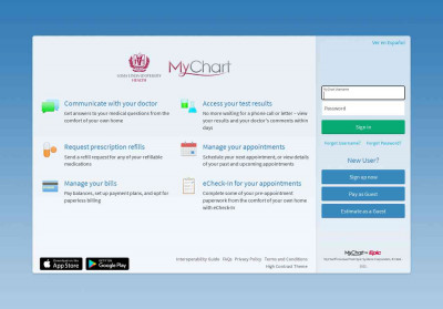 MyChart - Login Page MyChart - Login Page