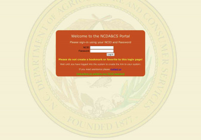 Changing Your NCID Password Changing Your NCID Password