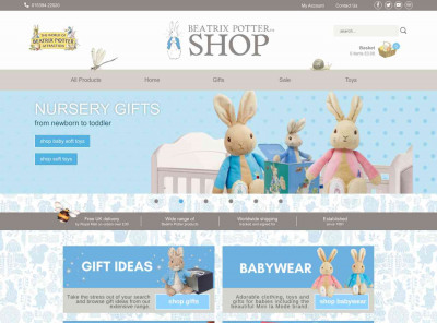 Flopsy Bunny Movie Soft Toy - Beatrix Potter Shop Flopsy Bunny Movie Soft Toy - Beatrix Potter Shop