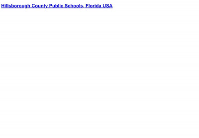 Hillsborough county public schools Hillsborough county public schools