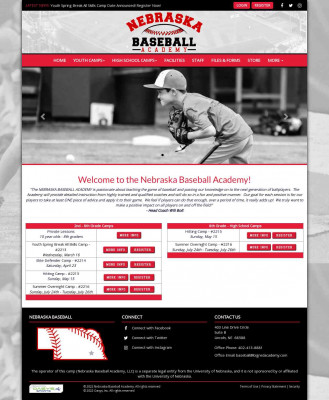 Nebraska Baseball Academy Nebraska Baseball Academy