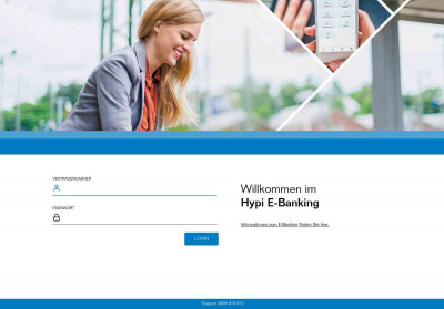 Hypi E-Banking Login Hypi E-Banking Login