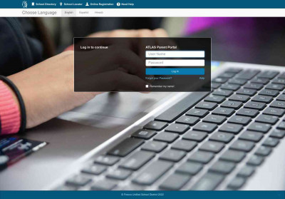 ATLAS Parent Portal - Fresno Unified ATLAS Parent Portal - Fresno Unified