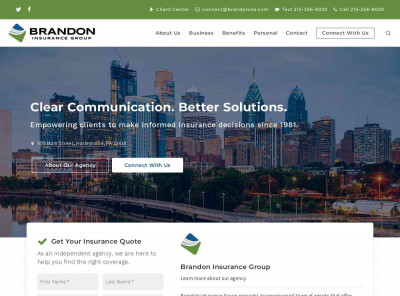 Brandon Insurance Group | Since 1981 | Harleysville, PA Brandon Insurance Group | Since 1981 | Harleysville, PA