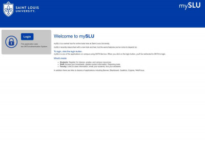 mySLU: - Saint Louis University mySLU: - Saint Louis University