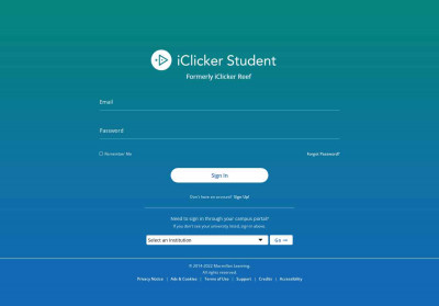 iClicker Student iClicker Student