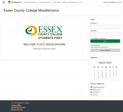 Essex County College Moodlerooms Essex County College Moodlerooms