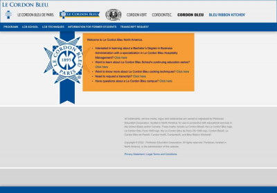 Le Cordon Bleu | North American Culinary Schools | Cooking ... Le Cordon Bleu | North American Culinary Schools | Cooking ...
