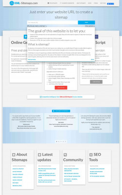 XML Sitemaps Generator: Create your Google Sitemap Online XML Sitemaps Generator: Create your Google Sitemap Online