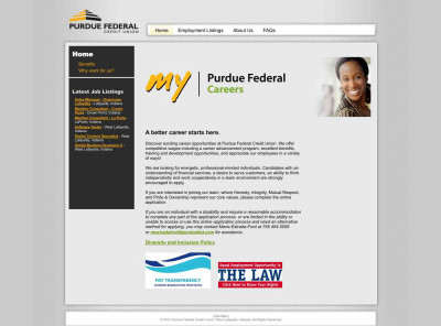 Purdue Federal Credit Union: Careers Purdue Federal Credit Union: Careers