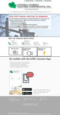 Report an Outage | CFEC Report an Outage | CFEC