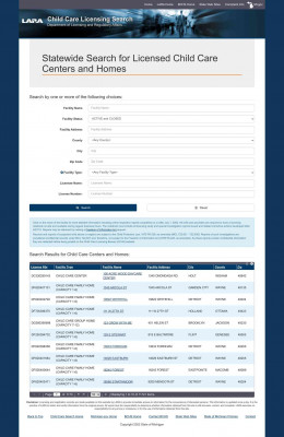 Navigation - Statewide Search for Licensed Child Care ... Navigation - Statewide Search for Licensed Child Care ...