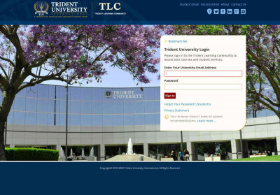 Trident University Portal Trident University Portal