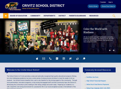 Home of the Wolverines - Crivitz School District Home of the Wolverines - Crivitz School District