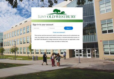 Login with SUNY Old Westbury Login with SUNY Old Westbury