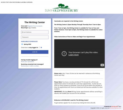 The Writing Center The Writing Center