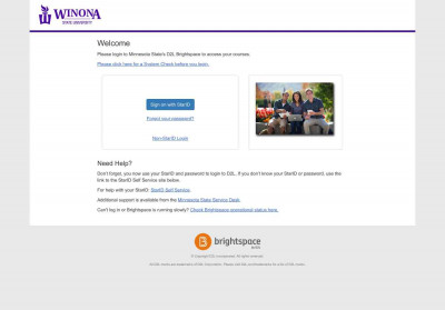 D2L Brightspace Login for Winona State University D2L Brightspace Login for Winona State University