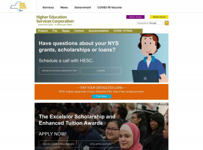 My HESC ... - NYS Higher Education Services Corporation My HESC ... - NYS Higher Education Services Corporation