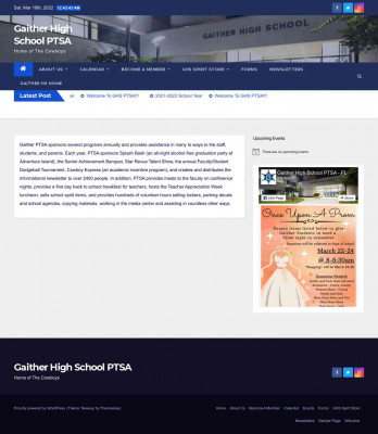 Thomas Morrill - Gaither High School PTSA Thomas Morrill - Gaither High School PTSA
