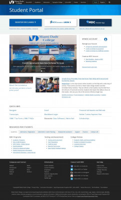 Student Portal | Miami Dade College Student Portal | Miami Dade College