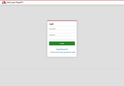 Loan Payoff Login Loan Payoff Login