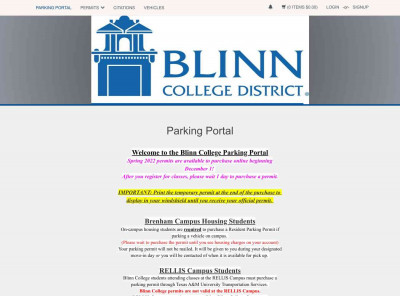 Recover lost ID and Password - Blinn College - Parking Portal Recover lost ID and Password - Blinn College - Parking Portal