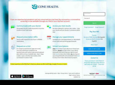 MyChart - Login Page MyChart - Login Page
