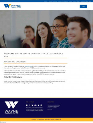 Wayne Community College Moodle Site Wayne Community College Moodle Site