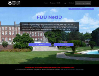 Log In - FDU Identity - Fairleigh Dickinson University Log In - FDU Identity - Fairleigh Dickinson University
