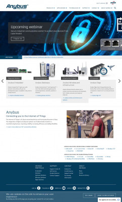 Anybus | Get connected to industrial Ethernet and Fieldbus Anybus | Get connected to industrial Ethernet and Fieldbus