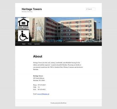 Heritage Towers | Sheridan, Wyoming Heritage Towers | Sheridan, Wyoming