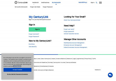 My CenturyLink: Sign In My CenturyLink: Sign In