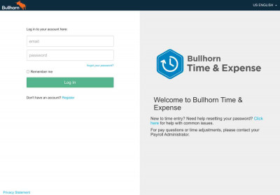 Bullhorn Time & Expense Logon - mypeoplenet.com Bullhorn Time & Expense Logon - mypeoplenet.com