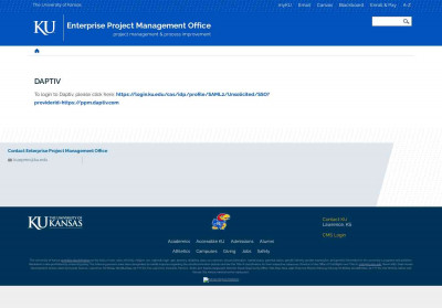 Enterprise Project Management Office: Daptiv Enterprise Project Management Office: Daptiv