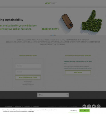 Acer | Channel Portal - Login Acer | Channel Portal - Login